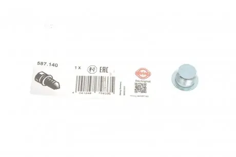 Болт слива масла bmw x5 (e70/f15/f85)/x6 (e71/e72/f16/f86) 06-19 n62/n63/s63 ELRING 587.140