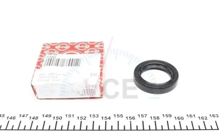 Фото 1 - Кільце ущільнювача, колінчастий вал ELRING 598.760 Кільце ущільнювача, колінчастий вал ELRING 598.760 (фото 1)