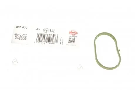 Прокладка, впускной коллектор; прокладка, корпус впускного коллектора ELRING 655.830