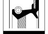 Сальник коленвала (задній) toyota rav4 1.8 00-05 (76x94x8.5) ELRING 848.430 (фото 1)