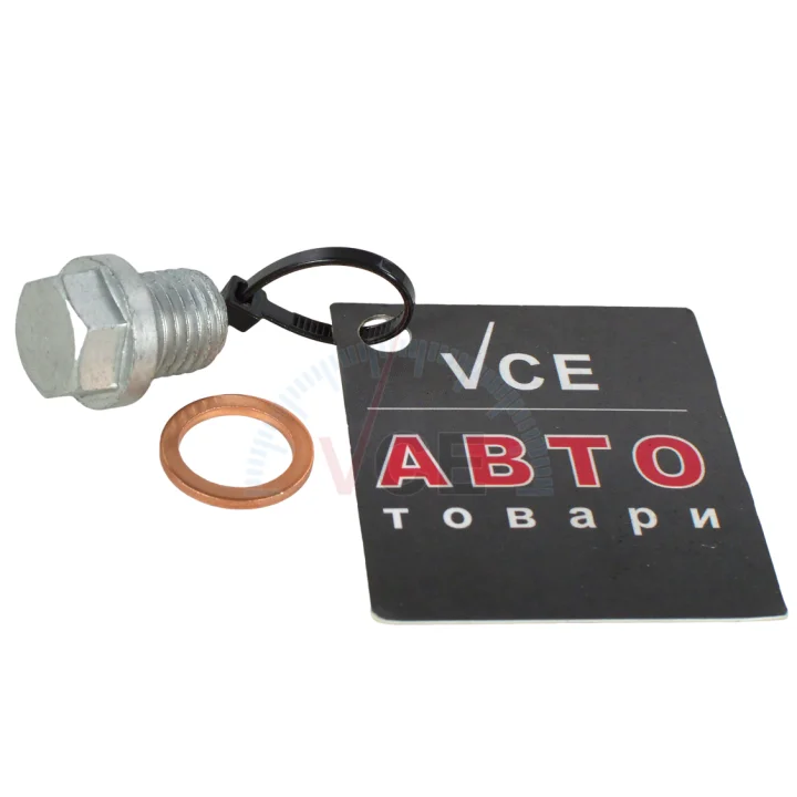 Болт зливу оливи + шайба mb c-class (w204)/e-class (w124/w210/w211) (m12x1.5) ELRING 878.020 (фото 1)