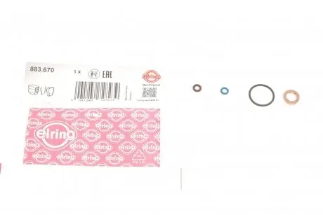 Комплект прокладок, форсунка ELRING 883.670