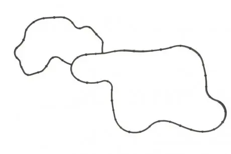 Прокладка, водяной насос ELRING 890.780