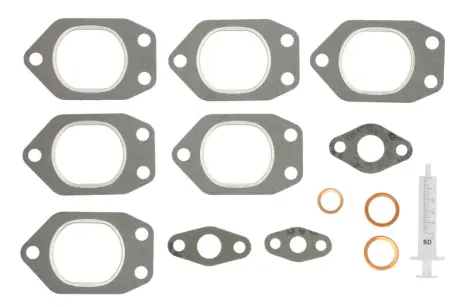 Монтажный комплект турбины (с прокладками) DAF CF 85, XF 105, BOVA MAGIQ, Synergy, IRIZAR I6, PB, Solaris Vacanza, TEMSA Safari, Safir, Safir Plus, VAN HOOL T, VDL FUTURA MX-13540-MX. ELRING 933850