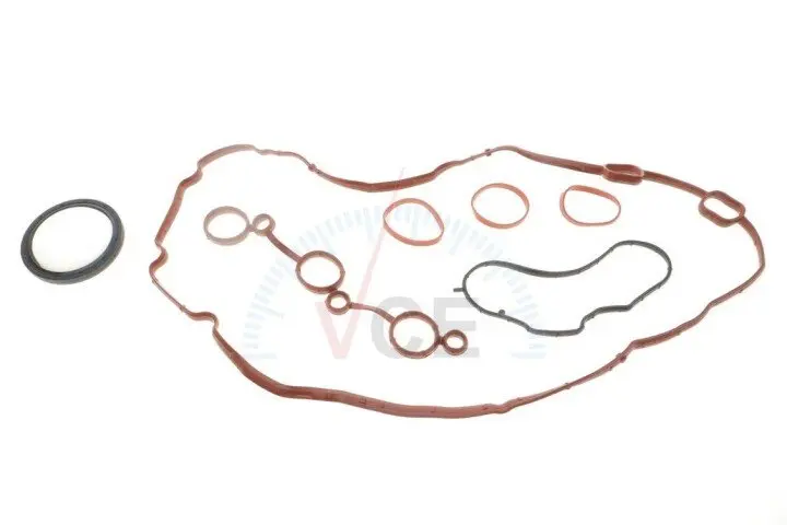 Комплект прокладок (нижний) citroen c1/c3/c4/peugeot 108/2008/208/301/308 1.0/1.2 vti 12- ELRING B13.430 (фото 1)