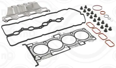 Комплект прокладок, головка блока MITSUBISHI/PSA 2,4 16V 4B12 от 07.2012 (выр-во) ELRING B34.980