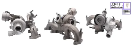 Турбокомпрессор (с набором прокладок) AUDI A3, SEAT CORDOBA, IBIZA III, SKODA FABIA I, FABIA I PRAKTIK, OCTAVIA I, VW BORA, BORA I, GOLF IV, POLO 1.9D 01.00-11.09 ELSTOCK 911455