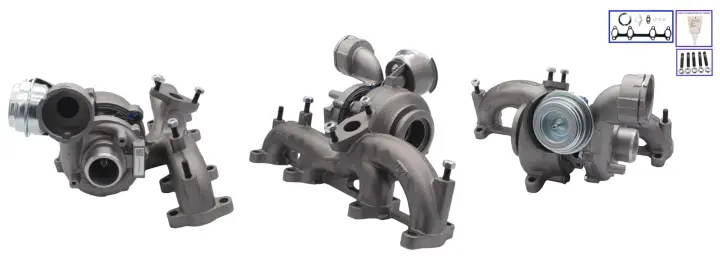 Турбина vw caddy/golf v 1.9tdi заменено на 751851-5004s ELSTOCK 911814 (фото 1)