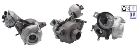 Турбина citroen c4/c5/peugeot 307/308 2.0d 03- ELSTOCK 911859