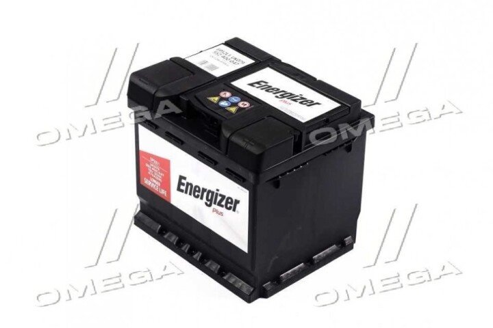 Аккумулятор 52ah-12v plus (207х175х190), r, en470 Energizer 552 400 047 (фото 1)