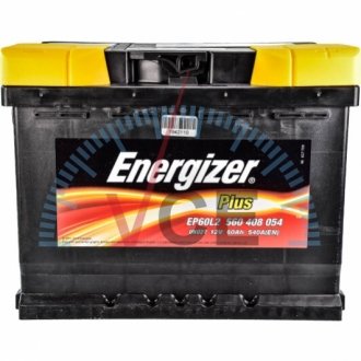 Акумулятор 60Ah-12v EN540 Plus, R Energizer 560 408 054