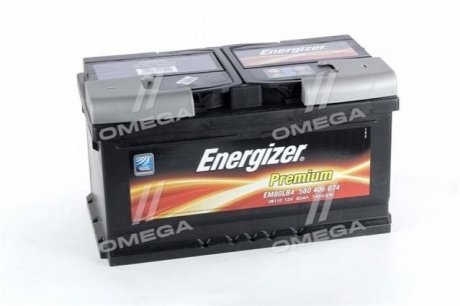 Аккумулятор 6 CT-80-R Premium Energizer 580 406 074 (фото 1)