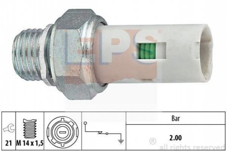 Датчик тиску масла renault 21 EPS 1800084 (фото 1)