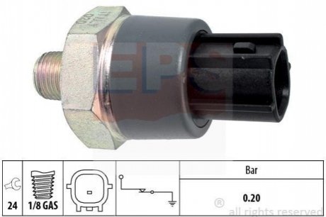 Датчик тиску масла EPS 1.800.166 (фото 1)