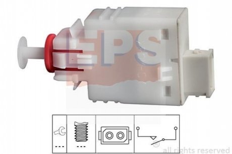 Выключатель, привод сцепления (tempomat) EPS 1.810.110