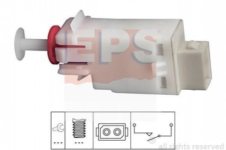 Bmw выключатель stop-сигналов m3,316i -93 EPS 1.810.123