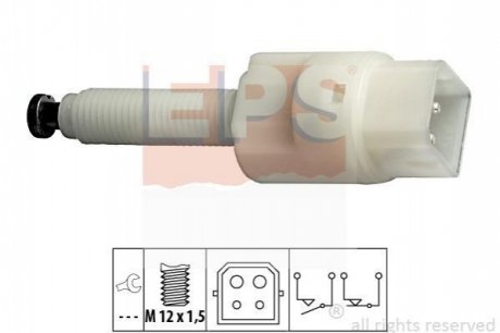 Выключатель фонаря сигнала торможения EPS 1.810.126 (фото 1)