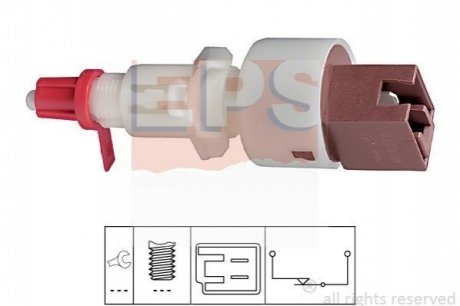 Вимикач, привод зчеплення (tempomat) EPS 1.810.157 (фото 1)