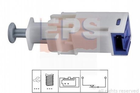 Выключатель, привод сцепления (tempomat) EPS 1.810.241 (фото 1)