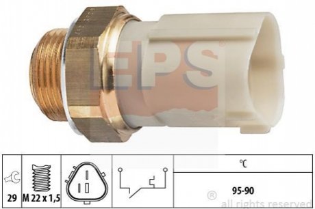 Термовимикач, вентилятор радіатора EPS 1.850.262 (фото 1)