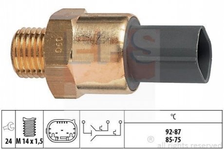Термовыключатель, вентилятор радиатора EPS 1.850.691 (фото 1)