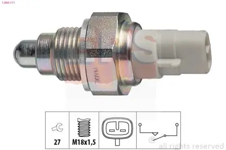 Датчик задний Toyota auris, avensis, camry, carina, corolla, hilux, land cruiser, rav 4, yaris EPS 1.860.111