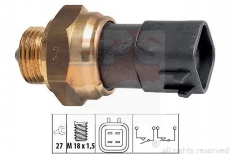 Выключатель, фара заднего хода EPS 1.860.161