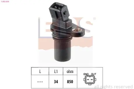 Датчик, частота вращения EPS 1.953.354