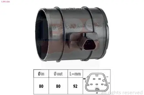 Расходомер воздуха EPS 1.991.438