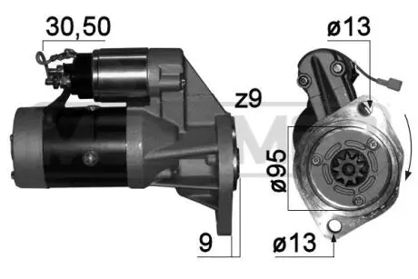 Стартер ERA 220777A