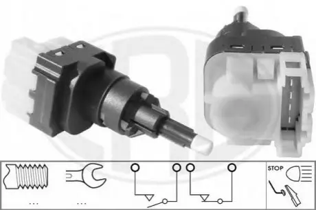 Вимикач ліхтаря сигналу гальмування ERA 330545