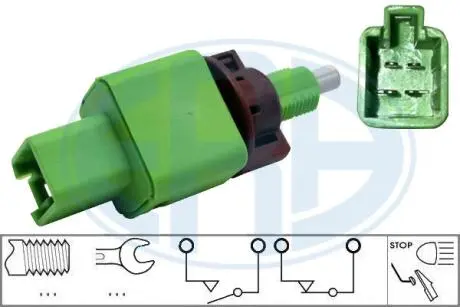Вимикач ліхтаря сигналу гальмування ERA 330738