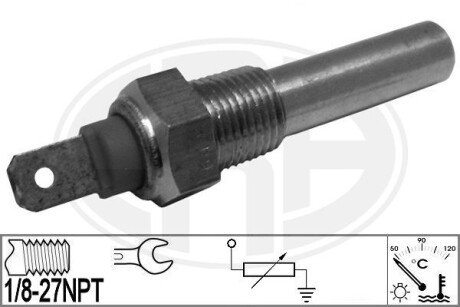 Датчик, температура охолоджувальної рідини ERA 330852