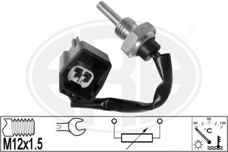 Датчик, температура охолоджувальної рідини ERA 330854