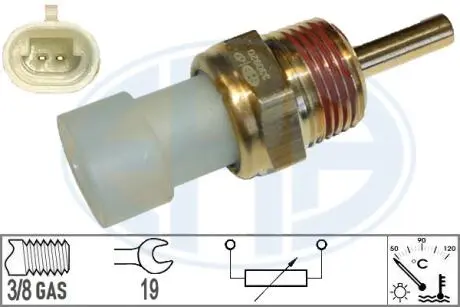 Датчик, температура охлаждающей жидкости ERA 330920