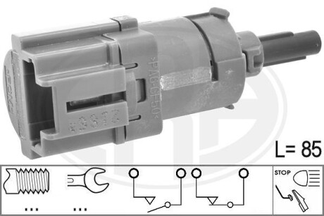 Вимикач ліхтаря сигналу гальмування ERA 330940