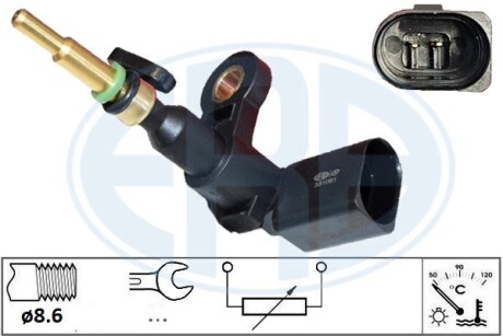Датчик, температура охлаждающей жидкости (выр-во) ERA 331061