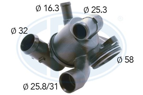 Термостат, охолоджуюча рідина ERA 350449A