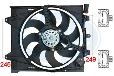 Вентилятор, охлаждение двигателя ERA 352068