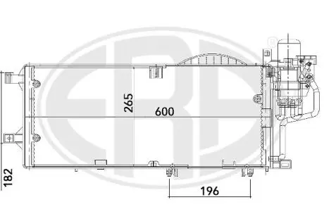 Конденсатор, кондиціонер ERA 667100