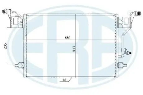 Конденсатор, кондиционер ERA 667274
