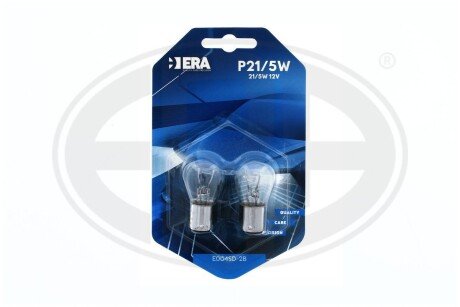 Автомобільна лампа p21/5w 12v 21/5w bay15d ERA E004SD-2B