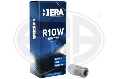 Автомобільна лампа r10w 12v 10w ba15s t16 ERA E014LL-10C