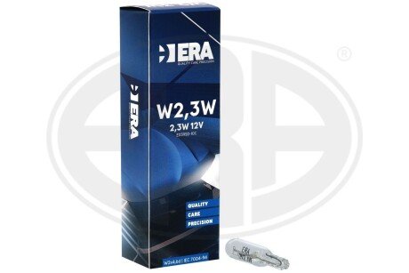 Автомобільна лампа w2,3w w2x4.6d 12v 2.3w ERA E039SD-10C