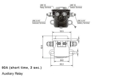 Тяговое реле, стартер ERA ZM2401