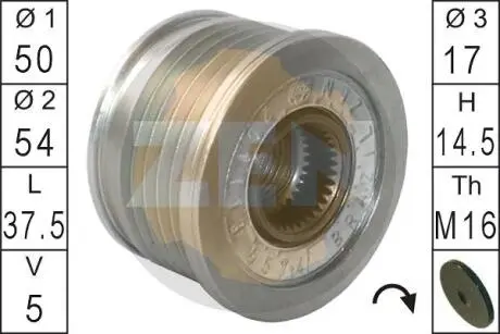 Механизм свободного хода генератора ERA ZN5574