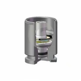 Поршень, корпус скобы тормоза ERT 150555-C