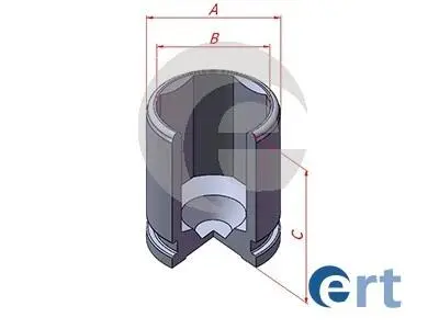 Поршень, корпус скоби гальма ERT 151439-C