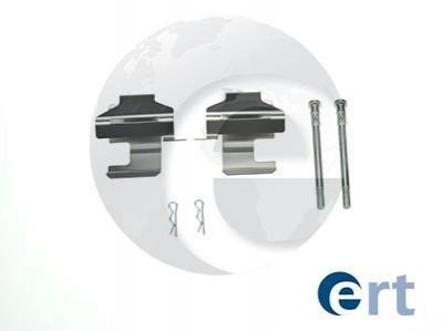 Комплектующие, колодки дискового тормоза ERT 420017 (фото 1)