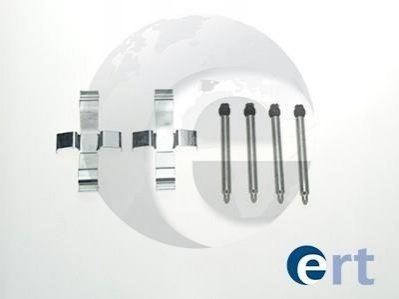 Комплектующие, колодки дискового тормоза ERT 420022 (фото 1)
